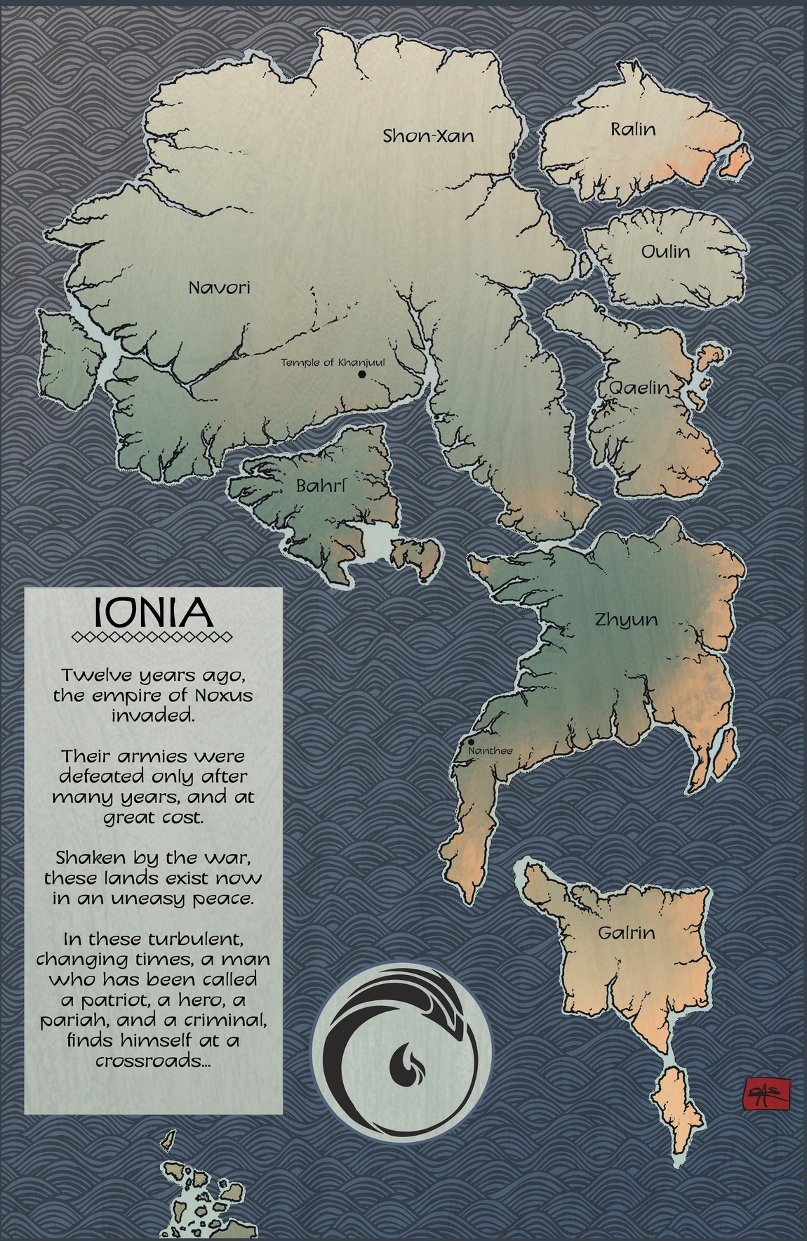 League Of Legends World Map